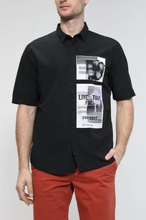 Рубашка мужская Loft LF2031831 черная XL