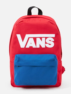 Рюкзак Vans VN0002TLY9D1 красный, синий, 40x30x12 см