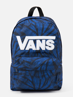 Рюкзак Vans VN0002TLKEJ1 синий, черный, 42x32x12 см