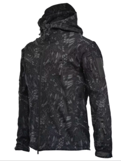 Куртка мужская vetr черная XL No Brand