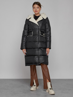 Пальто женское MTFORCE 1322367 черное XL