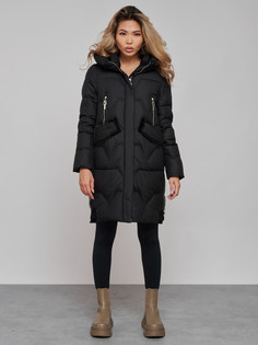 Пальто женское MTFORCE 13332 черное 3XL