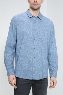 Рубашка мужская Esprit Casual 032EE2F304 синяя XL