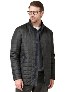 Куртка Bazioni для мужчин, 3034-2 M Black Dk Navy, размер 58-182, черная