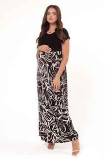 Платье для беременных женское Mamas fantasy 1707MB черное 50 RU
