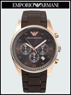 Наручные часы мужские Emporio Armani A5890R коричневые