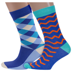 Комплект носков унисекс ХОХ 2-XF-ХОХ разноцветных 23