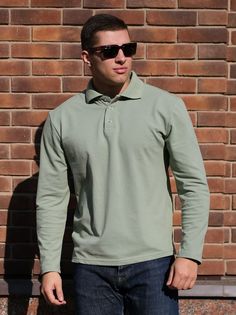 Лонгслив мужской GYSS ЛО01 хаки 46 RU