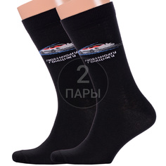Комплект носков мужских Красная Ветка 2-С-2071 черных 25