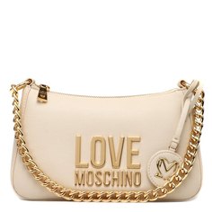 Сумка-багет женская Love Moschino JC4108PP молочно-бежевая