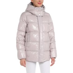 Пуховик женский Maison David MLY007-3 серый S