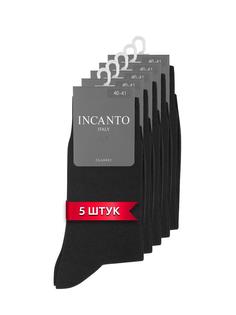 Комплект носков мужских Incanto BU733008(5 пар) черных 44-45