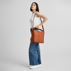 Сумка женская Др.Коффер W620118-41-06 оранжевая Dr.Koffer