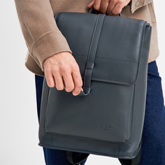 Рюкзак мужской Др.Коффер B402622-260-60 синий 30х10х42 Dr.Koffer