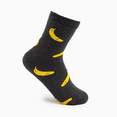 Носки женские Сибирь Бананы серые 23-25