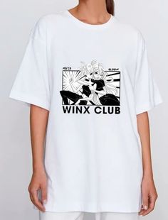 Футболка женская Winx BLACK & WHITE MUST HAVE белая S