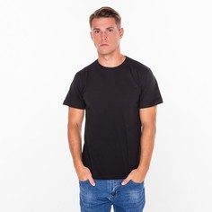 Футболка мужская NoBrand 6851246 черная 48 RU
