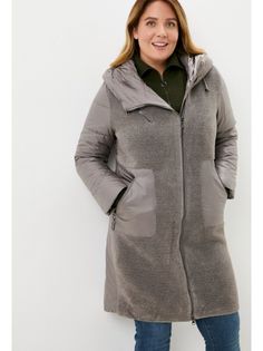 Пальто женское Daigan 91028-N бежевое 56 RU