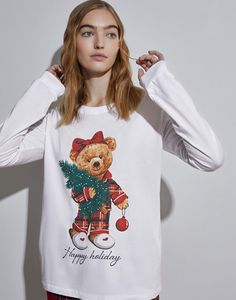 Лонгслив домашний женский Gloria Jeans GSL001623 белый XL (48)
