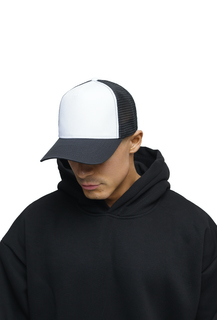 Бейсболка унисекс Sived. SNAPBACK черный с белым, р.54-60