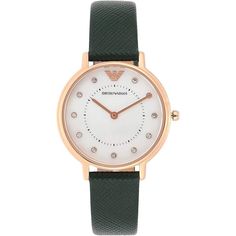 Наручные часы женские Emporio Armani AR11150 зеленые