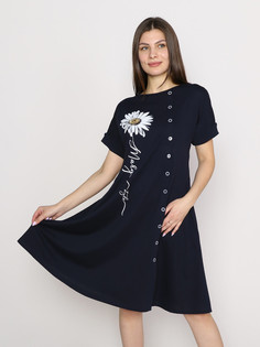 Платье женское Fashion Margo П130 синее 54 RU