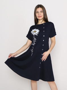 Платье женское Fashion Margo П130 синее 58 RU