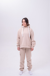 Костюм женский over синий 42-48 RU No Brand