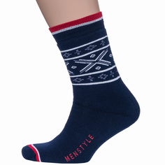 Носки мужские Para Socks XZ-3R4 синие 27