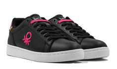 Кеды женские United Colors of Benetton PENN DATE GLITT BTW224000 черные 36 EU