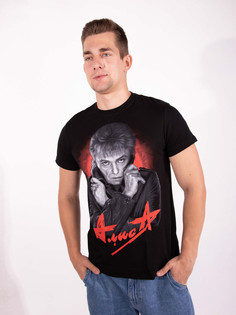 Футболка мужская 27220 черная 50 RU No Brand