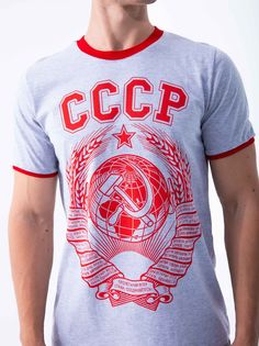 Футболка мужская 26129 серая 56 RU No Brand