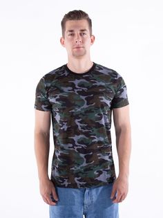 Футболка мужская 27140 хаки 48 RU No Brand