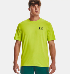 Футболка мужская Under Armour Sportstyle Left Chest SS желтый S