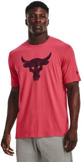 Футболка мужская Under Armour UA PJT ROCK BRAHMA BULL SS розовая 2XL