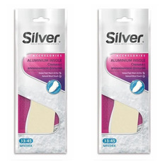 Согревающие стельки унисекс 33-45 Silver