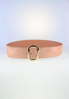 Ремень женский RUBELLEATHER 10 синий глянец 112 см
