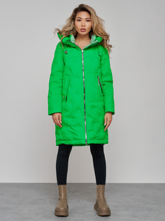 Пальто женское MTFORCE 59122 зеленое M