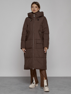 Пальто женское MTFORCE 51119 коричневое L