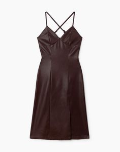 Платье женское Gloria Jeans GDR027585 бордовое S (40-42)