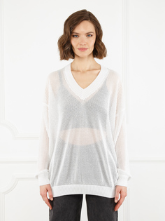 Пуловер женский Eleganzza ZZ-01008 белый S
