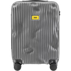 Чемодан унисекс Crash Baggage STRIPE Cabin 4w серый, 55х40х22 см