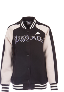 Куртка женская PEAK Knitted Baseball Jacket черная 44-46 RU