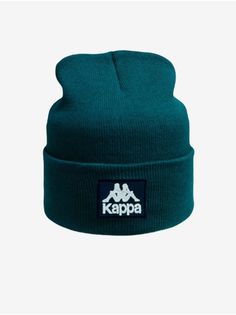 Шапка бини унисекс Kappa 001 реплика бирюзовая, one size