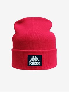 Шапка бини мужская Kappa 001 реплика красная one size