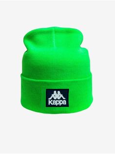 Шапка бини мужская Kappa 001 реплика салатовая one size