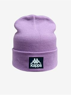 Шапка бини мужская Kappa 001 реплика сиреневая one size