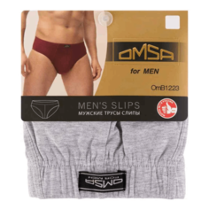Трусы мужские Omsa серые 48