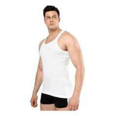 Майка мужская Donland белая M-2XL
