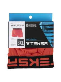 Трусы мужские TEKSA красные 3XL